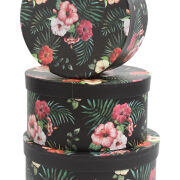 Flowerboxy - Pudełka dekoracyjne W6686 S/3 (23898)
