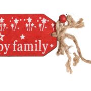 Tabliczka zawieszk HAppy Family 8,5cm 2szt/opk. HDA-4908