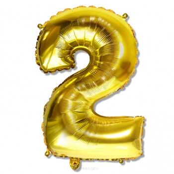 Balon cyfra 75 cm różne kolory 99057