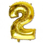 Balon cyfra 75 cm różne kolory 99057