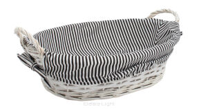 Koszyk wyściełany materiałem owalny HX3525100V-1 (27422)